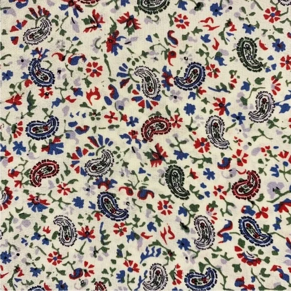 DOEN Pietra Dress — Cream Saint Claude Paisley | Size Medium EUC - Picture 3 of 7